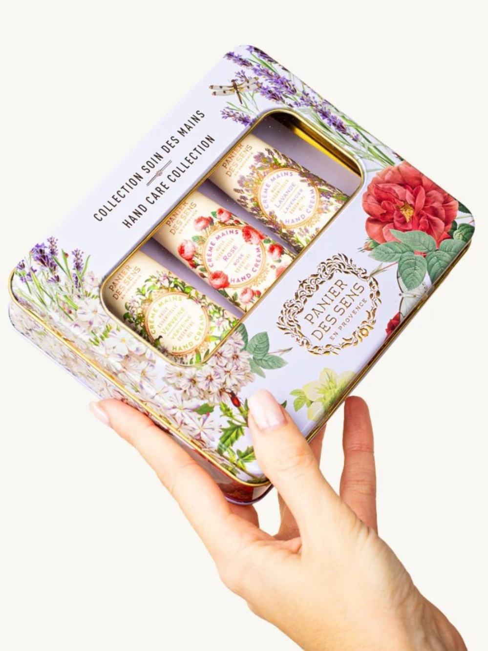 Panier Des Sens Handcare Gift Set - Verbena, Rose, Lavender 3 x 1oz